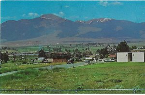 Deer Lodge Montana Mt. Powell in Background Interstate 10