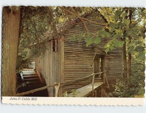 Postcard John P. Cable Mill, Great Smoky Mountains National Park, Townsend, TN