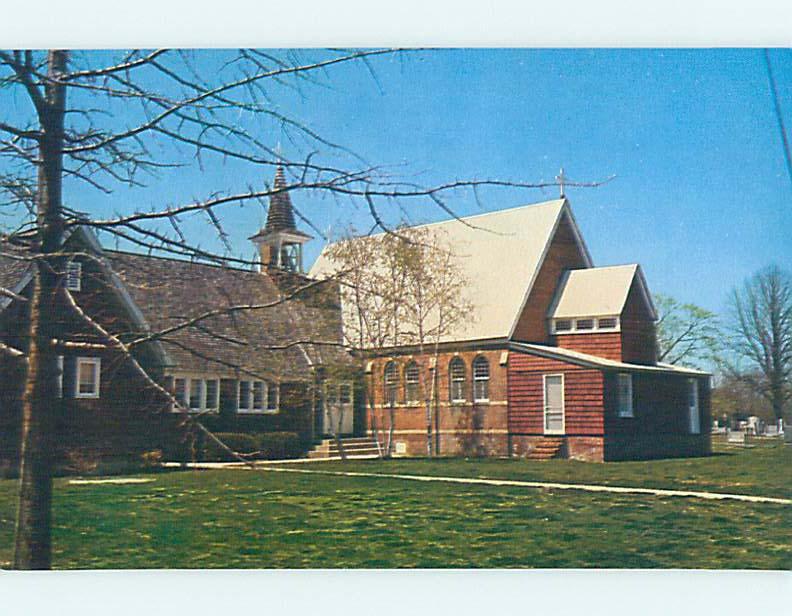 Unused Pre-1980 CHURCH SCENE Bridgeville Delaware DE L2904@