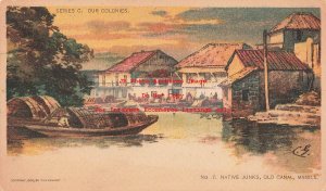 Philippines, Manila, Native Junks, Old Canal, No 7
