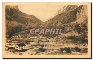 Old Postcard La Vallee d'Aspe Forges Abel Valley of Espelunguere