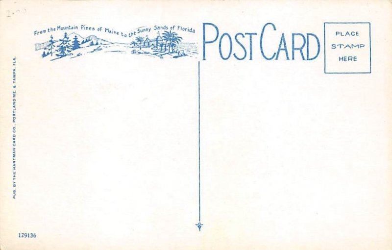 Florida Christmas Postage Date Used 