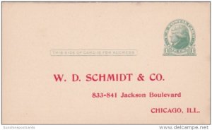 Advertising Clothing W D Schmidt & Co Chicago Illinois