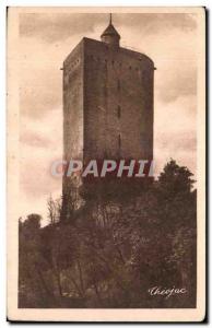 Old Postcard Issoudun The white tower of Work Richard the Lionheart