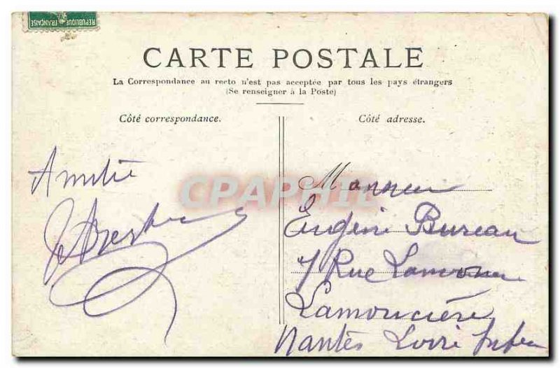 Old Postcard Paris's Place de la Concorde