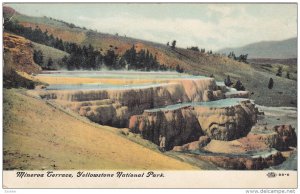 YELLOWSTONE National Park, Wyoming; Minerva Terrace, 00-10s