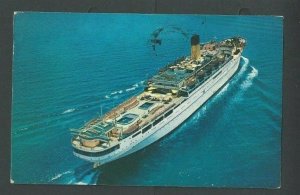 1961 PPC SS Nassau Bahamas Cruise Ship