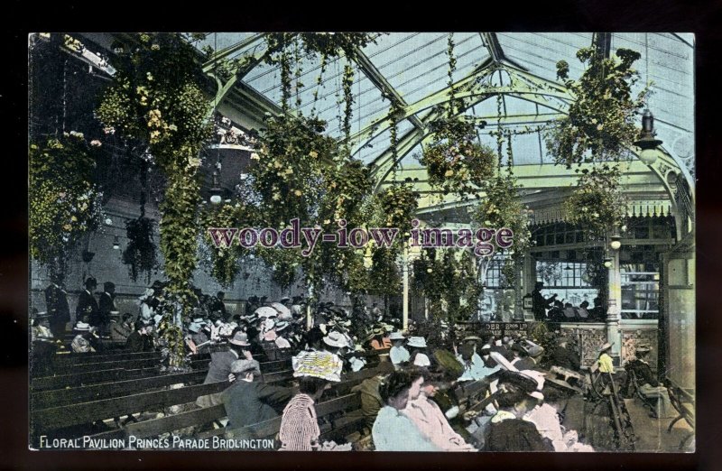 tp2215 - Yorkshire - Floral Pavilion at Princes Parade, Bridlington  - postcard