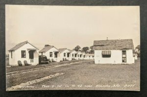 Mint Vintage The Glynholm Tour O Tel Kenosha Wisconsin Real Photo Postcard RPPC