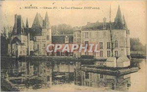 'Old Postcard Mortree Chateau d''O The Court of Honor XVIII Siecle'