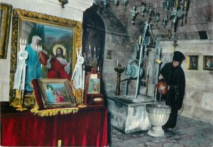 Postcard Jordan Nablus Jacob's Well