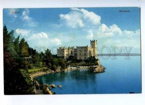 192097 ITALY TRIESTE Miramar Vintage postcard