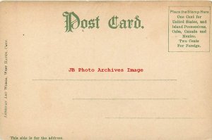 3 Postcards, Holyoke, Massachusetts, High School Scenes