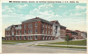 USA Agricultural Chemistry Agronomy Buildings Madison Vintage Postcard 07.30