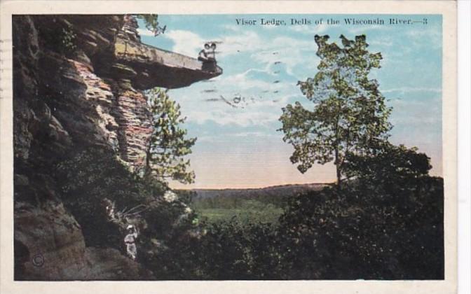 Wisconsin Visor Ledge Dells Of The Wisconsin River 1926