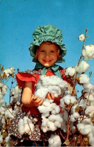 Young Girl and Cotton