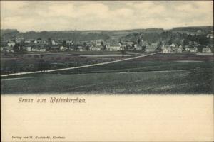 Gruss Aus Weisskirchen Austria? c1900 Postcard jrf