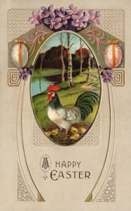 Vintage Postcard A  Happy Easter Special Holiday Celebration Eastertide Greeting