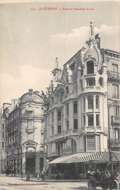 BF10483 st etienne avenue president faure france       France