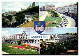 Modern Postcard Angouleme Charente Remparts Quartier de la Gare Gare The Gran...