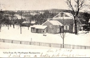 Pennsylvania Valley Forge Washington's Headquarters 1906