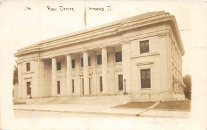 J28/ Athens Ohio RPPC Postcard c1910 U.S. Post Office Building  218