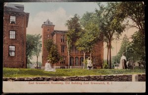 Vintage Postcard 1901-1907 East Greenwich Academy Buildings, Rhode Island (RI)