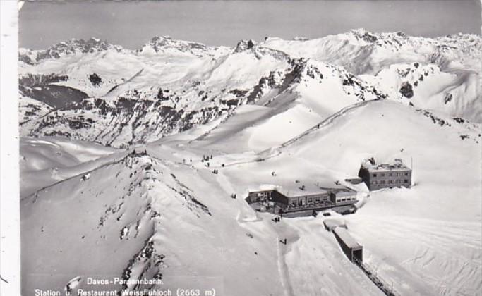 Switzerland Davos-Parsennbahn Station und Restaurant Weissflujoch Photo