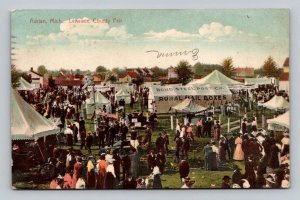 Adrian Michigan Lenawee County Fair Postcard 1909 Rural Mail Boxes