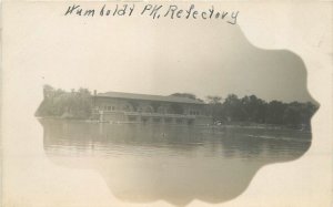 Postcard RPPC C-1910 Chicago Illinois Humboldt Park Lake refractory 23-12456