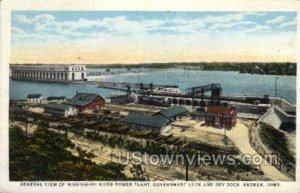 Mississippi River Power Plant - Keokuk, Iowa IA  