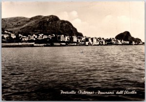 Porticello (Palermo) Panorama dall'Olivella Italy Postcard