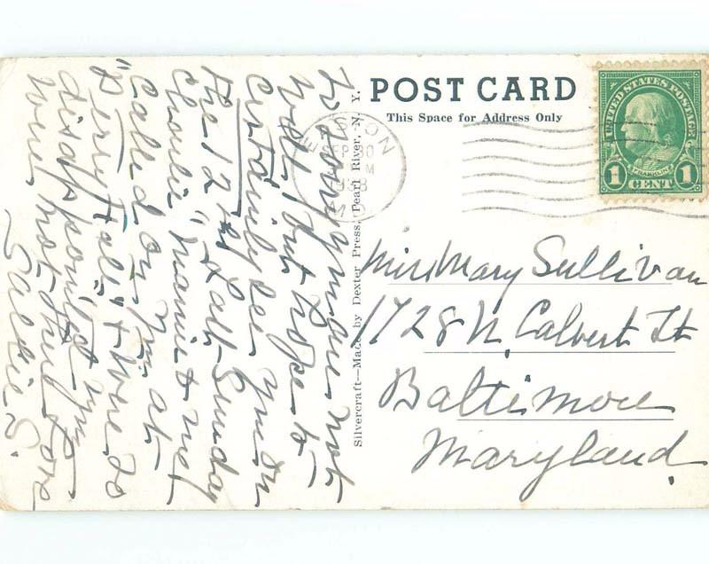 Divided-Back WYE OAK TREE Easton Maryland MD E6635