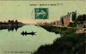 CPA HARFLEUR-Bords de la Lezarde (347612)