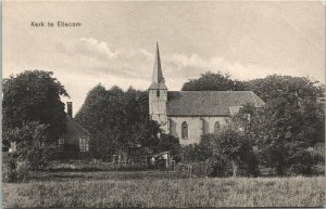 Netherlands Kerk te Ellecom Vintage Postcard 01.42 