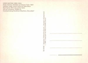 Henri Matisse - Red Interior