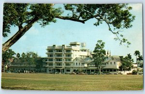 Port-Of-Spain Trinidad and Tobago W.I Postcard Queen's Park Hotel 1967 Vintage