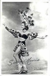 Sonja Henie Actress/ Actor Unused 