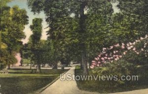 Lake Front Promenade in Chautauqua, New York