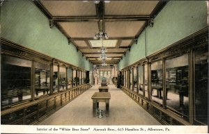 1910 of the White Bear Store, Answalt Brothers, Allentown, PA Postcard
