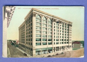 Los Angeles, California/CA Postcard View Of Pacific Electric Building