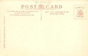 Scotland, UK Old Vintage Antique Post Card Gladstone House, Old Edin Unused