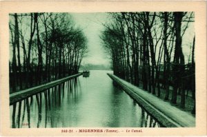 CPA MIGENNES - Le Canal (108456)