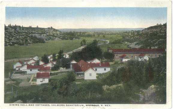 W/B Buildings at Valmora Sanatorium Watrous New Mexico NM