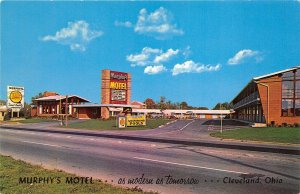 Cleveland Ohio 1960s Postcard Murphy's Motel 