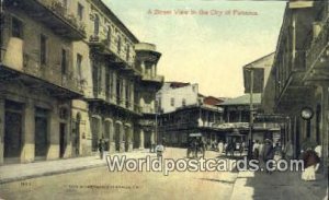 A Street City of Panama Republic of Panama Unused 