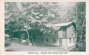 New York Holmes Dining Hall Denton Lake 1954