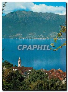 Postcard Modern Caviano TI Lago Maggiore