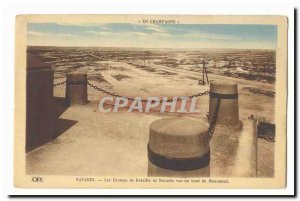 Old Postcard The Navarino Navarino battlefield viewed from the top of the mon...