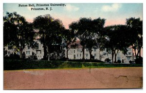 Antique Patton Hall, Princeton University, Princeton, NJ Postcard
